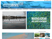 Tablet Screenshot of easydive24.com