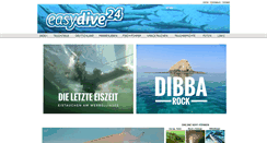Desktop Screenshot of easydive24.de
