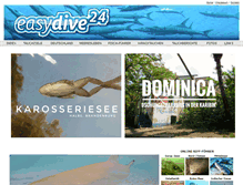 Tablet Screenshot of easydive24.de
